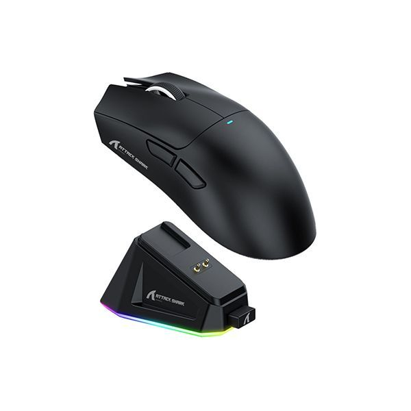 Мышь Attack Shark X11 Black, PAW3311 Черный, Bluetooth в Шымкенте от производителей  с доставкой по Казахстану