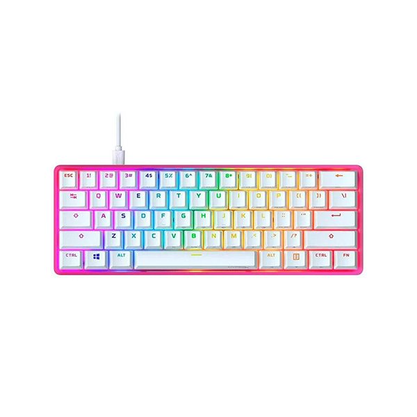 Клавиатура HyperX Alloy Origins 60 Pink (Анг, Проводное, Розовый) в Шымкенте от производителей  с доставкой по Казахстану