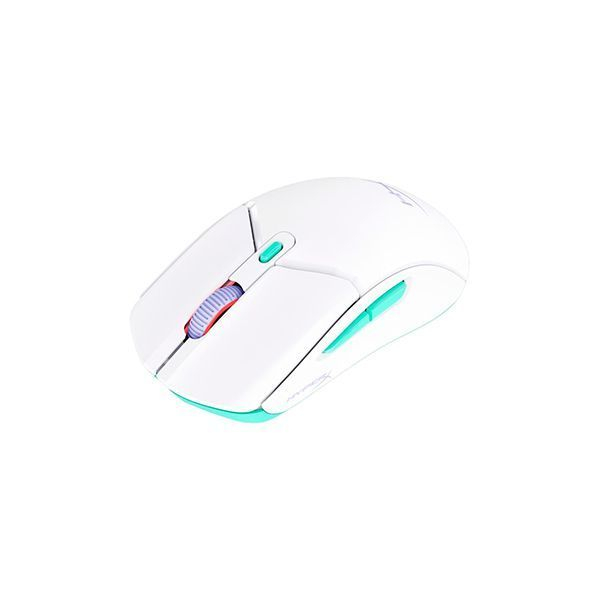 Компьютерная мышь HyperX Pulsefire Haste 2 Core Wireless (Wht/Grn/Pur) 8R2E7AA в Шымкенте от производителей  с доставкой по Казахстану