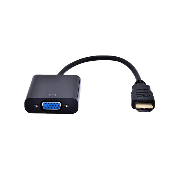 Конвертер HDMI m -> D-Sub (VGA) f, Cablexpert A-HDMI-VGA-04 ,Converter, black в Шымкенте от производителей  с доставкой по Казахстану