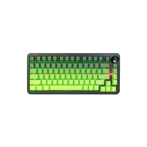 Игровая клавиатура Ajazz AK820 Max Plus Dream Weaver Switch Gradient Green в Шымкенте от производителей  с доставкой по Казахстану