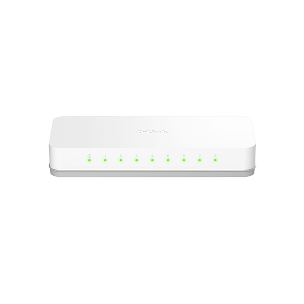 Коммутатор D-Link, DES-1008C/B1A, Настольный, 8 портов 10/100M RJ45, Корпус пластик в Шымкенте от производителей  с доставкой по Казахстану