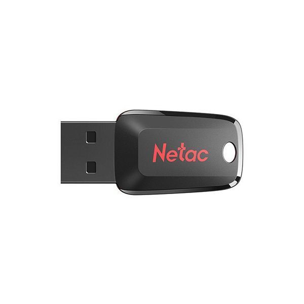 USB Флешка 4 ГБ Netac NT03U197N-004G-20BK USB 2.0, Черный, красный в Шымкенте от производителей  с доставкой по Казахстану