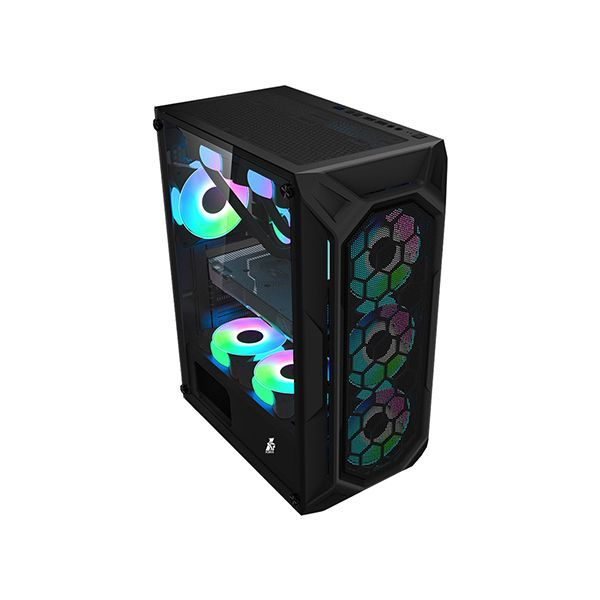 Корпус 1stPlayer FireBase X6, Черный в Шымкенте от производителей  с доставкой по Казахстану