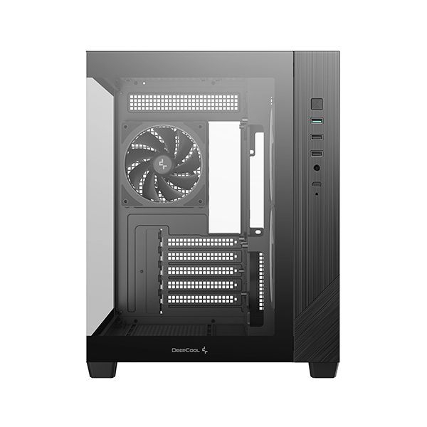Корпус Deepcool CG330 3F, Mini-Tower, Без БП, Черный в Шымкенте от производителей  с доставкой по Казахстану