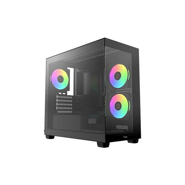 Корпус Ocypus Gamma C52 BK mATX/ITX 3xUSB Черный     Gamma-C52-BKD000XX-GL в Шымкенте от производителей  с доставкой по Казахстану
