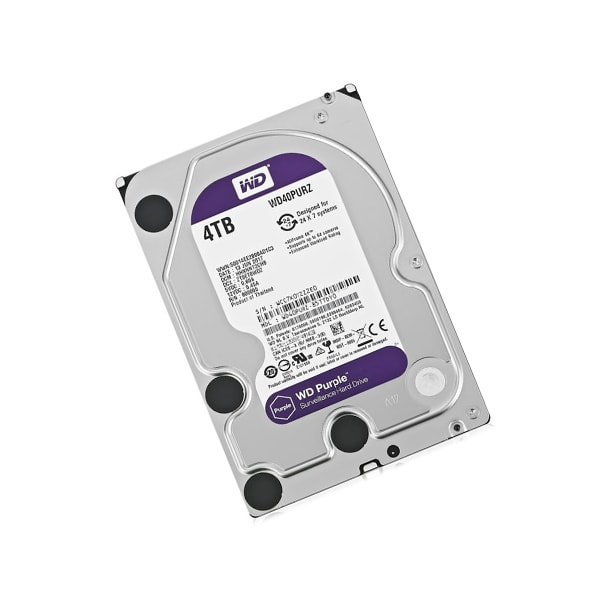Жесткий диск для видеонаблюдения Western Digital Purple 4 TB